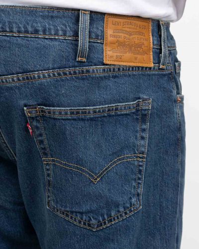 Jean 512 slim grande taille bleu foncé