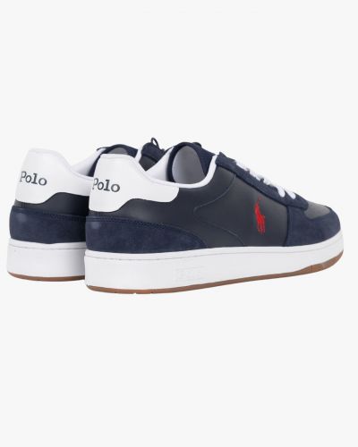 Sneakers Polo Court grande taille bleu marine