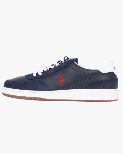 Sneakers Polo Court grande taille bleu marine