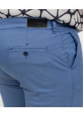 Short chino grande taille bleu ciel