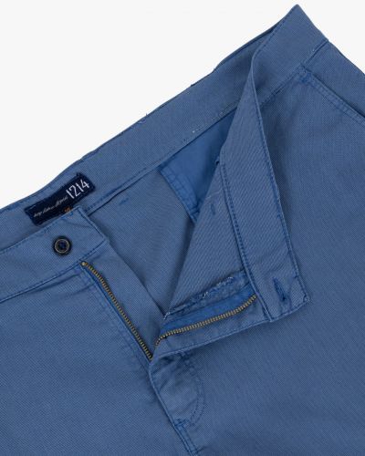 Short chino grande taille bleu ciel