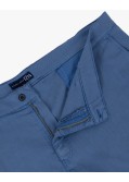 Short chino grande taille bleu ciel