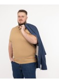 Blouson teddy grande taille bleu