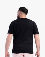 T-shirt Maori grande taille noir