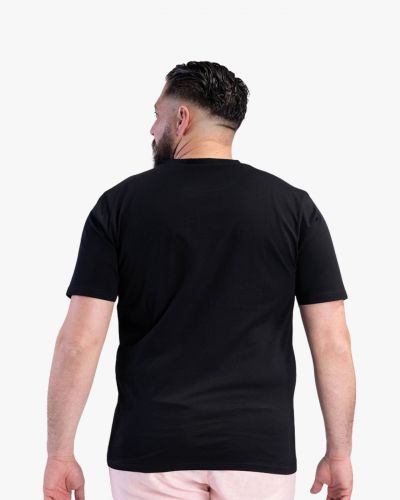 T-shirt Maori grande taille noir