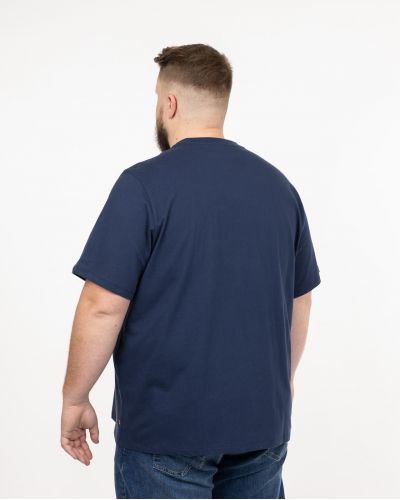 T-shirt grande taille bleu marine