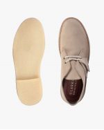 Chaussures Desert suede grande taille beige