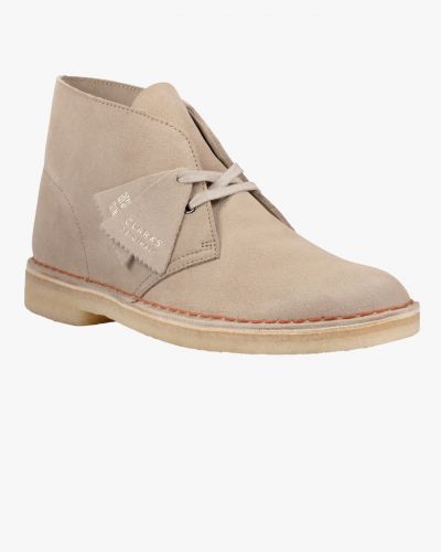 Chaussures Desert suede grande taille beige