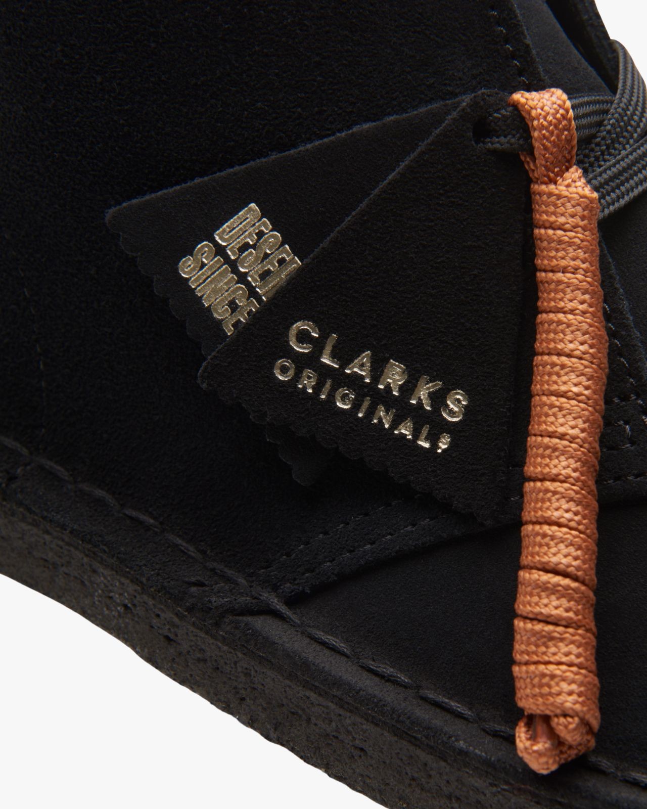 Chaussures Desert suede grande taille noir