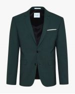 Veste de costume grande taille vert