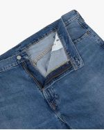 Jean 512 slim grande taille bleu délavé