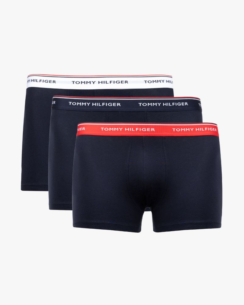 Pack de 3 boxers grande taille bleu marine