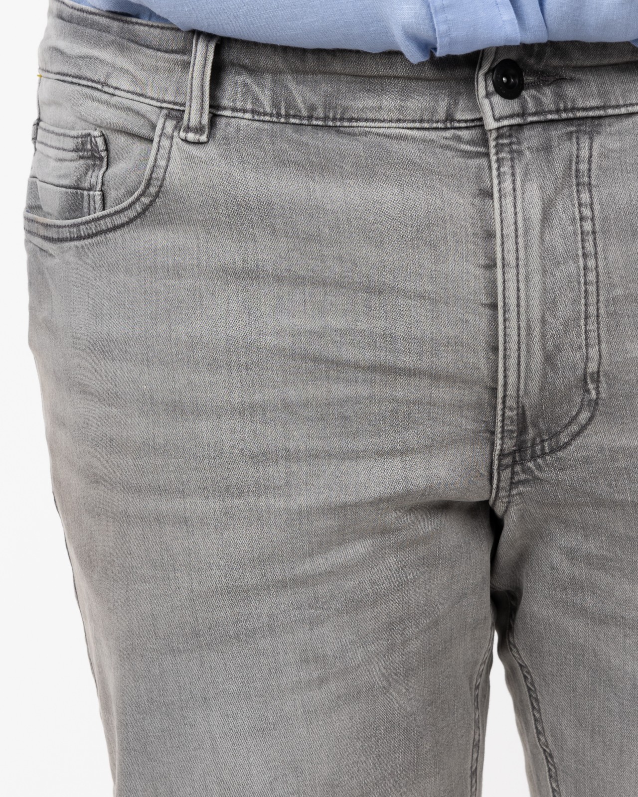 Jean Madison Flex grande taille gris