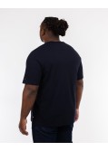 T-shirt grande taille bleu
