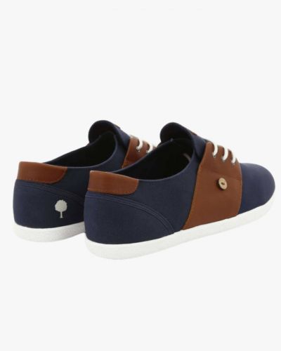 Sneakers Cypress en toile grande taille bleu marine