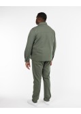 Pantalon de ville grande taille vert clair