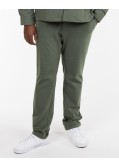Pantalon de ville grande taille vert clair