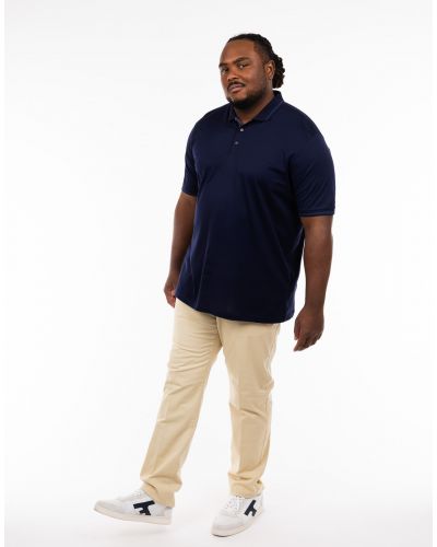 Pantalon chino avec ceinture grande taille beige