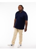 Pantalon chino avec ceinture grande taille beige