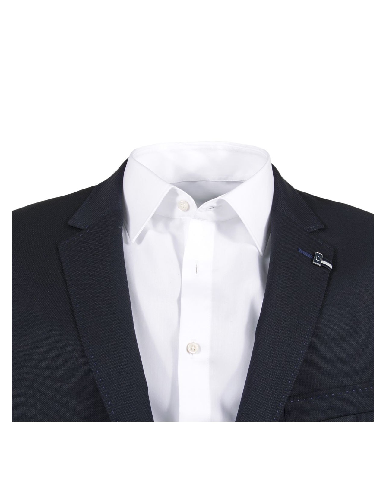 Blazer bleu marine : grande taille du 60 au 70
