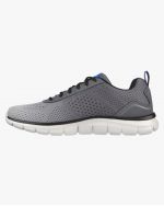 Baskets Track pour pieds larges grande taille gris