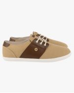 Sneakers Cypress en toile grande taille beige