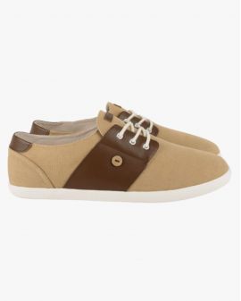 Sneakers Cypress en toile grande taille beige