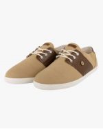 Sneakers Cypress en toile grande taille beige