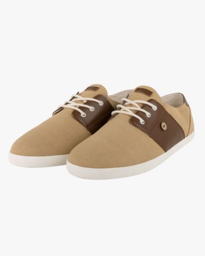 Sneakers Cypress en toile grande taille beige