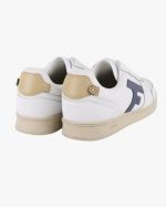 Sneakers Hazel en cuir grande taille blanc