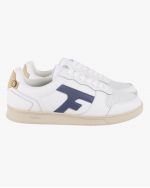 Sneakers Hazel en cuir grande taille blanc