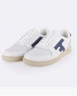 Sneakers Hazel en cuir grande taille blanc