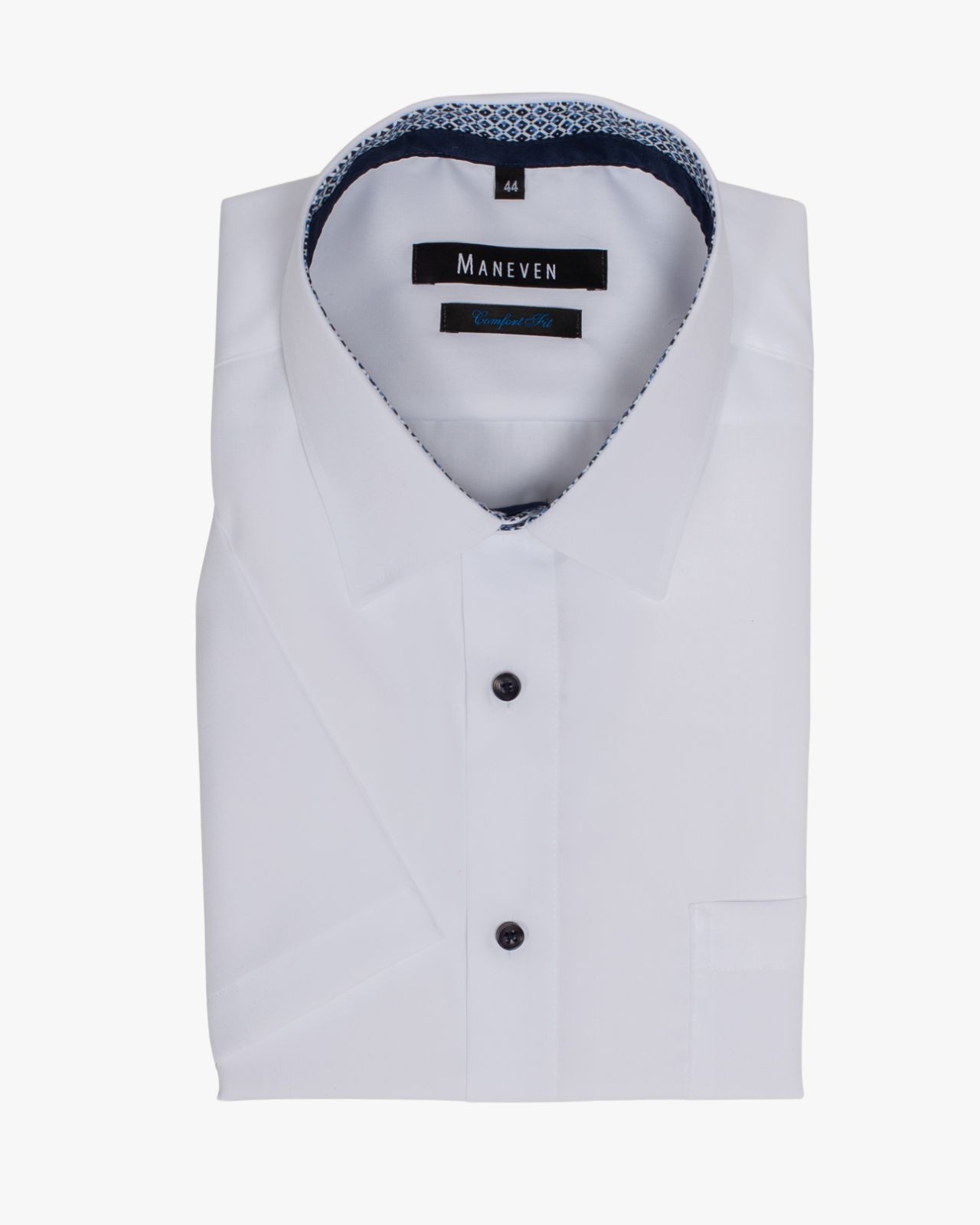 Chemisette popeline grande taille blanc