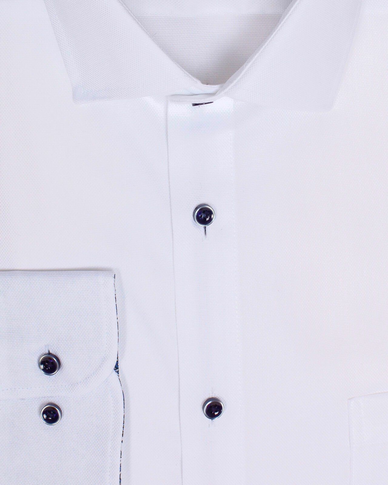 Chemise piqué grande taille blanche