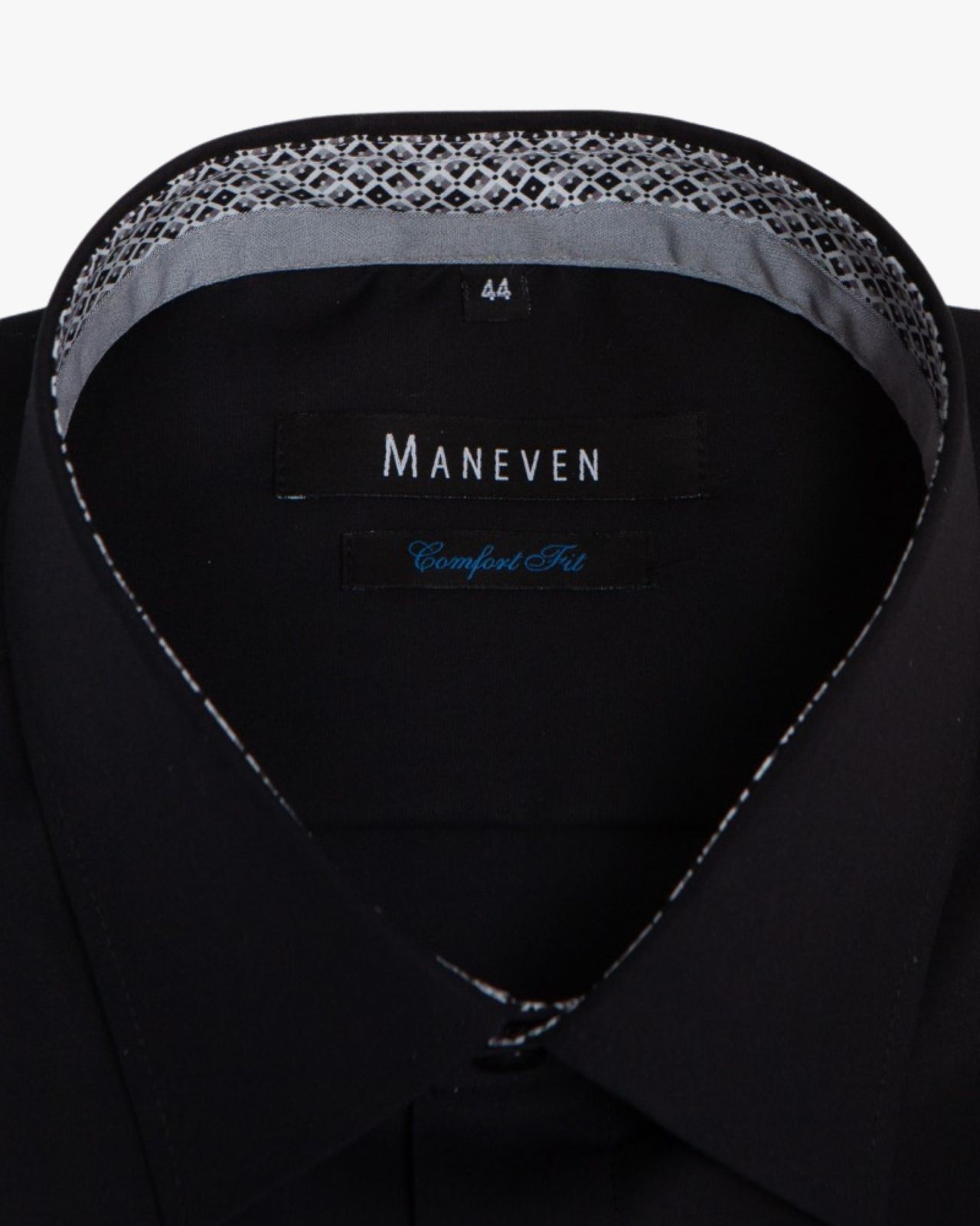 Chemise popeline grande taille noir