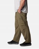 Pantalon convertible Ridge grande taille vert kaki