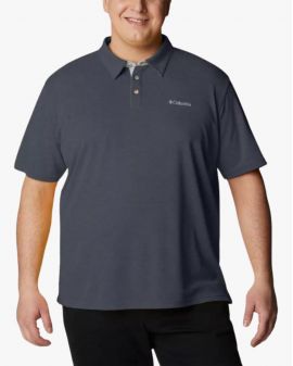 Polo grande taille anthracite