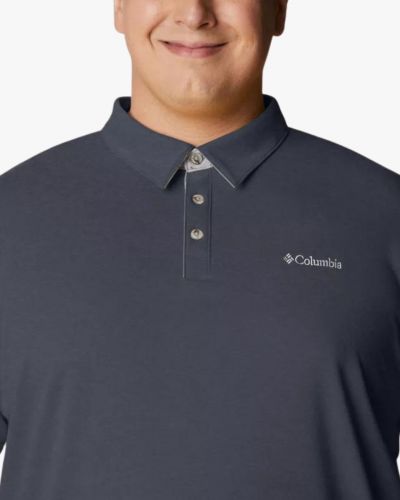 Polo grande taille anthracite