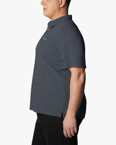 Polo grande taille anthracite