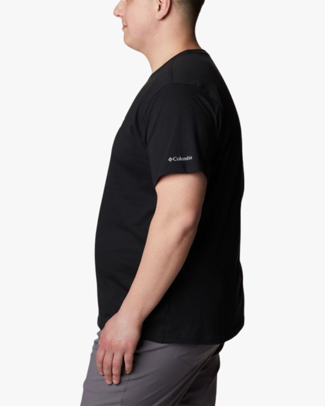 T-shirt grande taille noir