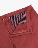 Short chino grande taille rouge