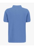 Polo Supima pour homme grand bleu