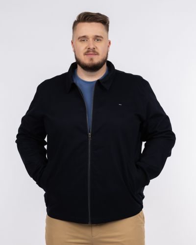 Blouson suspens grande taille bleu marine