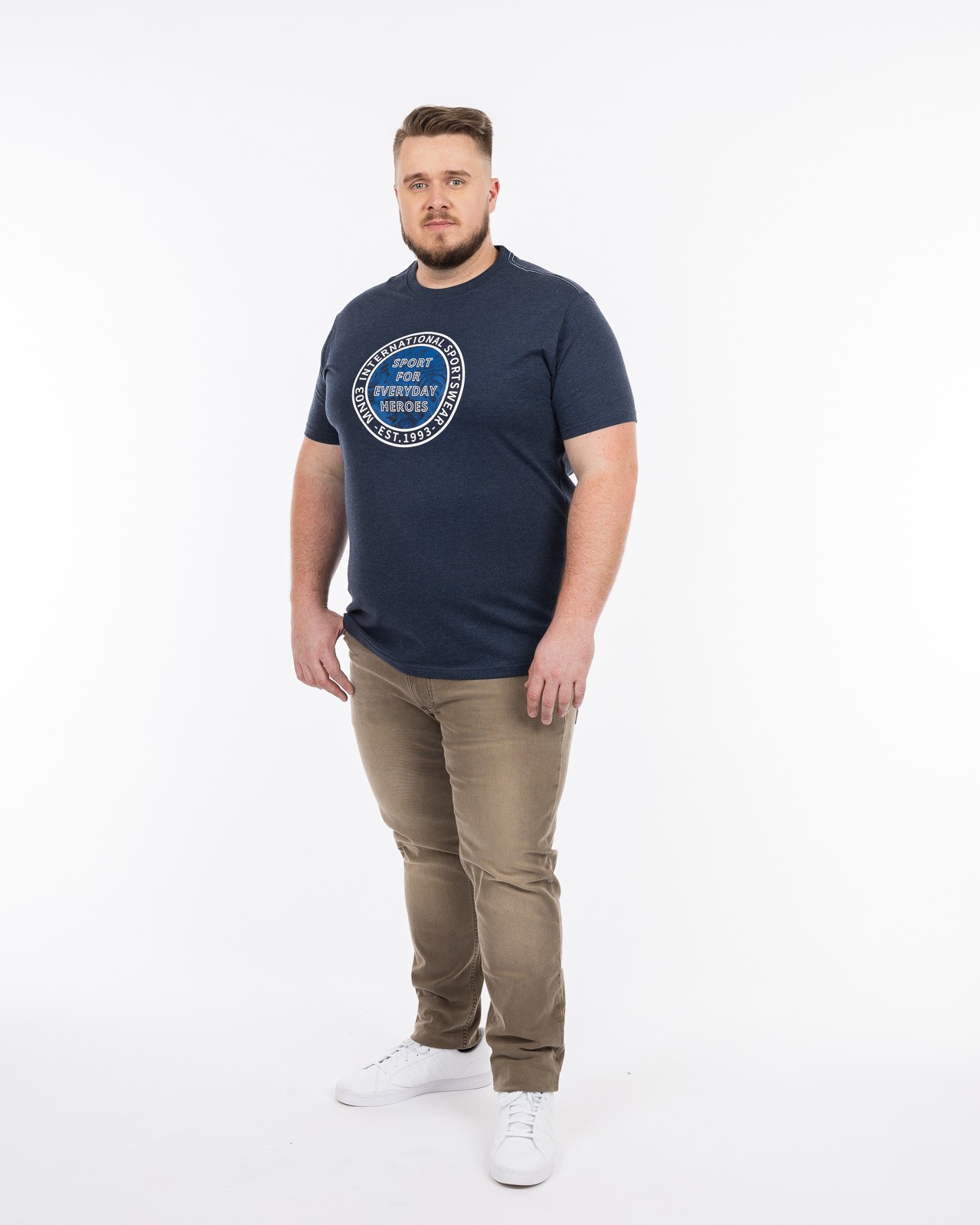 Jean Madison grande taille beige