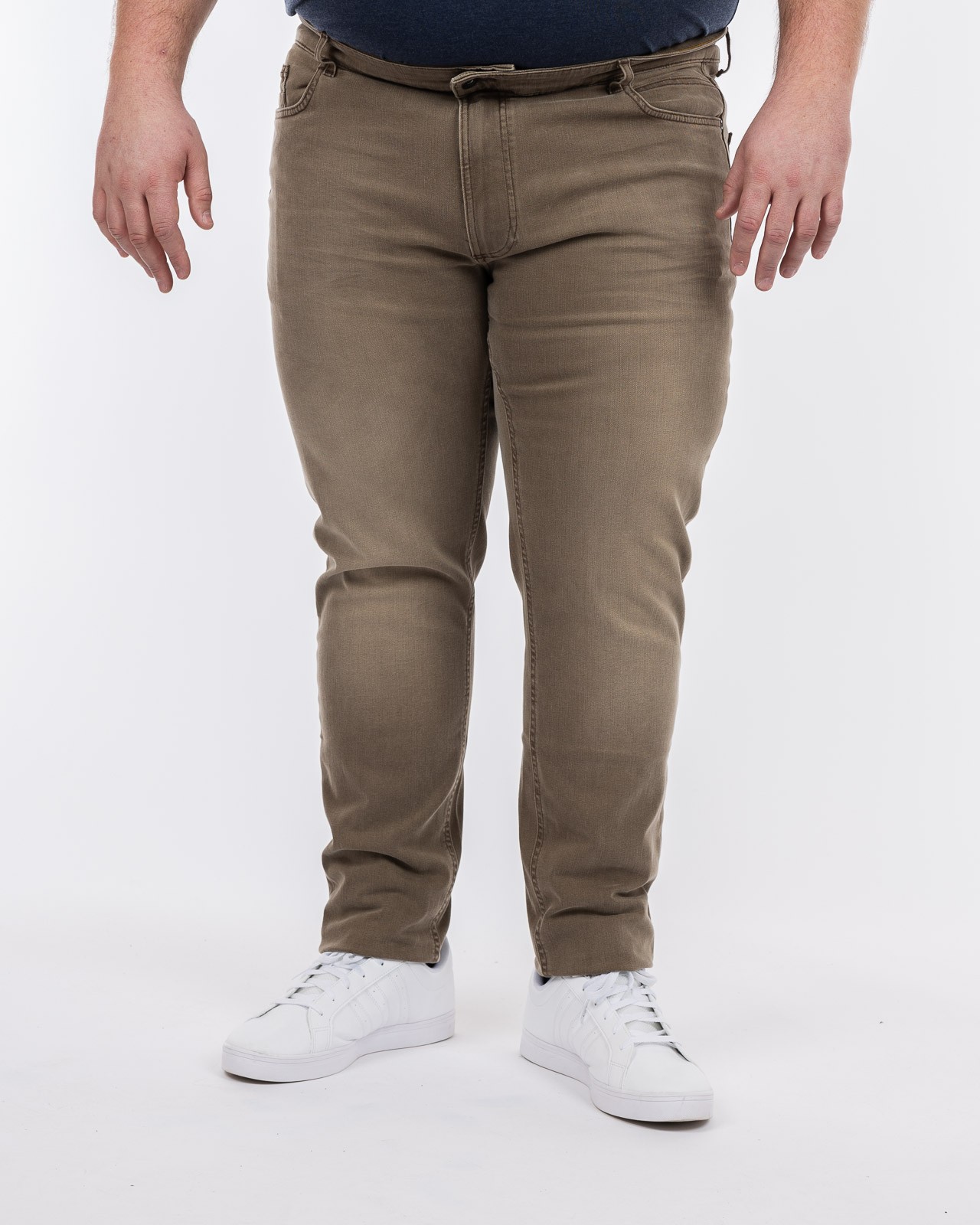 Jean Madison grande taille beige