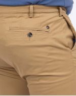 Pantalon chino grande taille beige