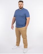 Pantalon chino grande taille beige