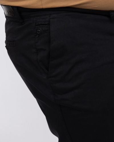 Pantalon chino super stretch grande taille noir
