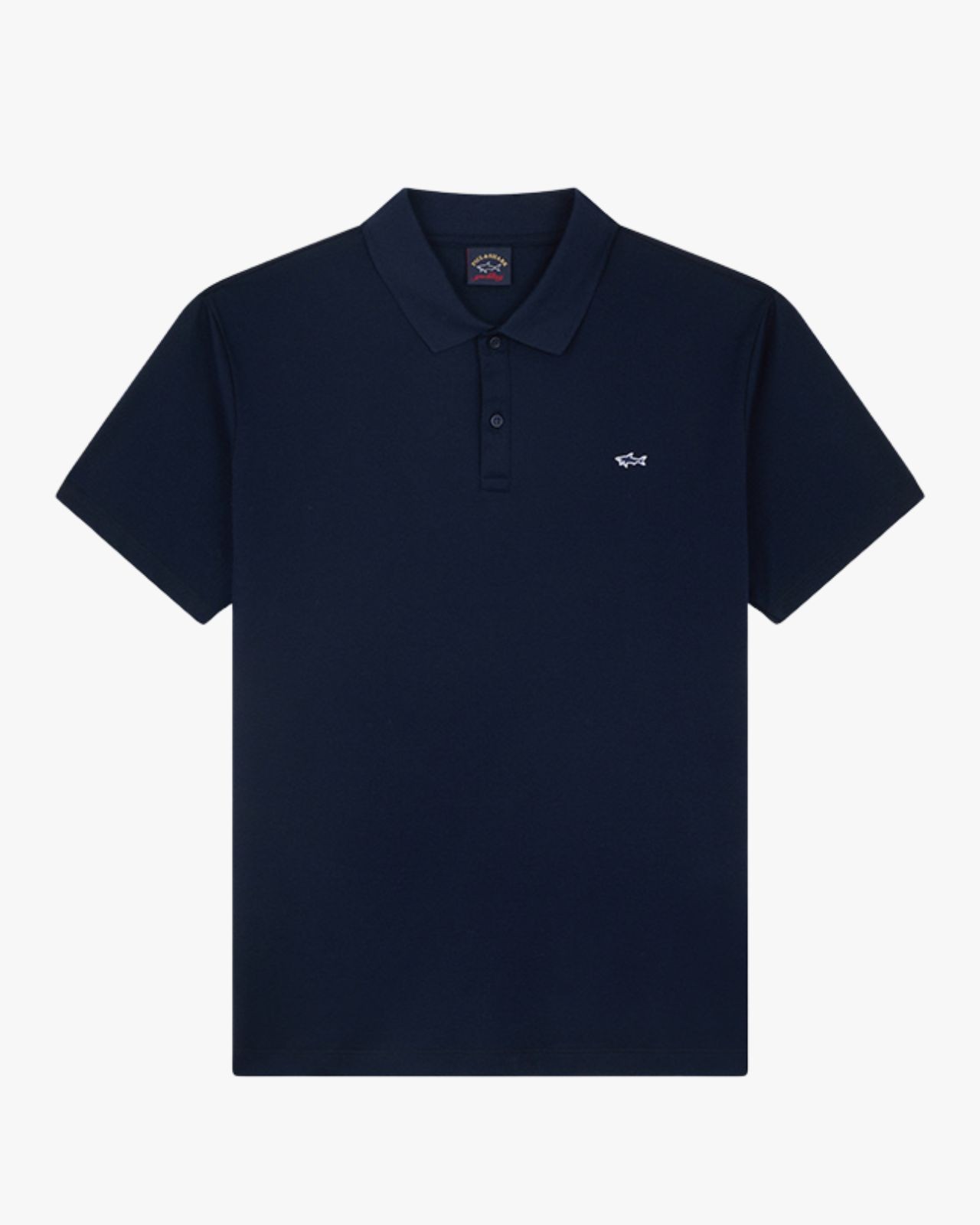 Polo piqué grande taille bleu marine