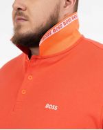 Polo Paddy grande taille rouge
